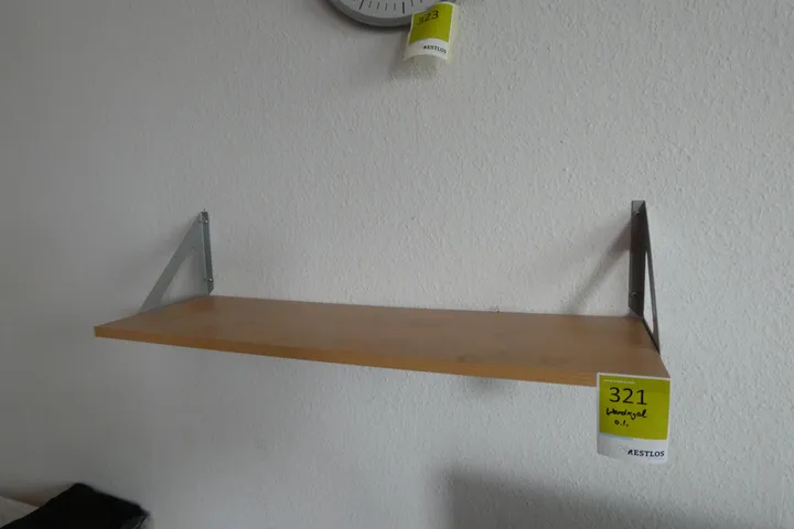 Wandregal, ohne Inhalt